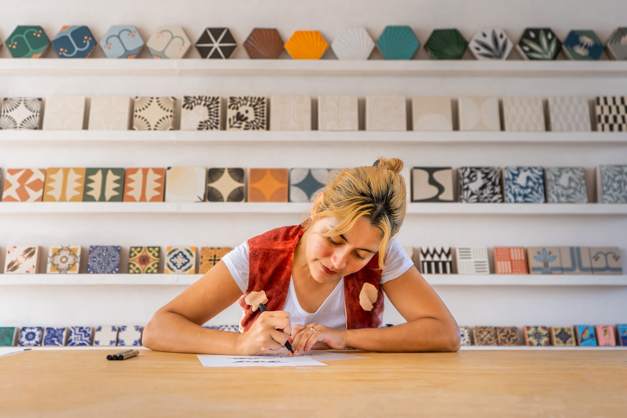 Crafting Artistic Expression: Casa Verónica’s Handcrafted Tile Collection with Clay Imports
