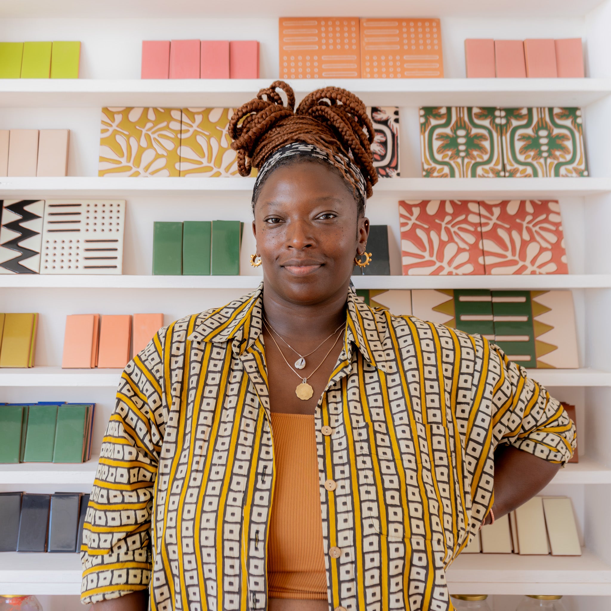 Rediscovering tile work with Shadé Akanbi