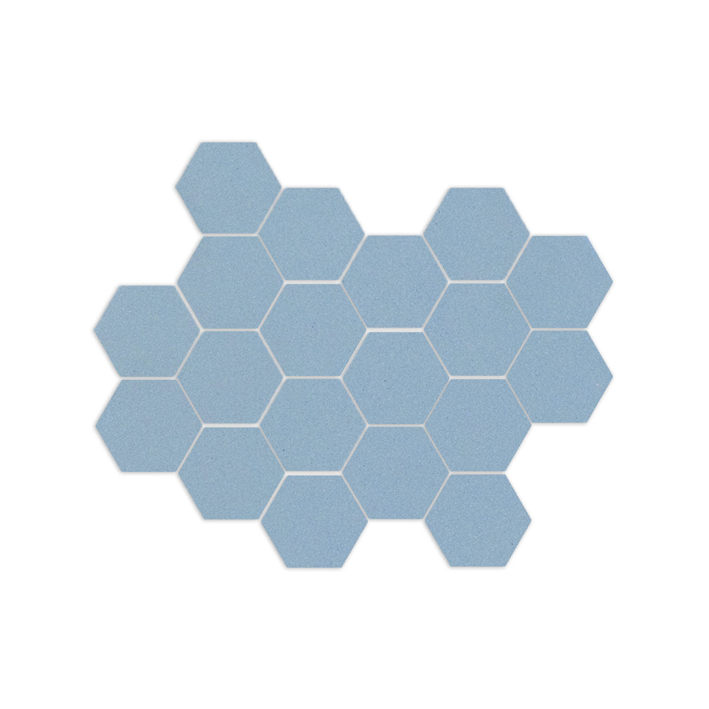 Blue Agate Hexagon Meshed 1