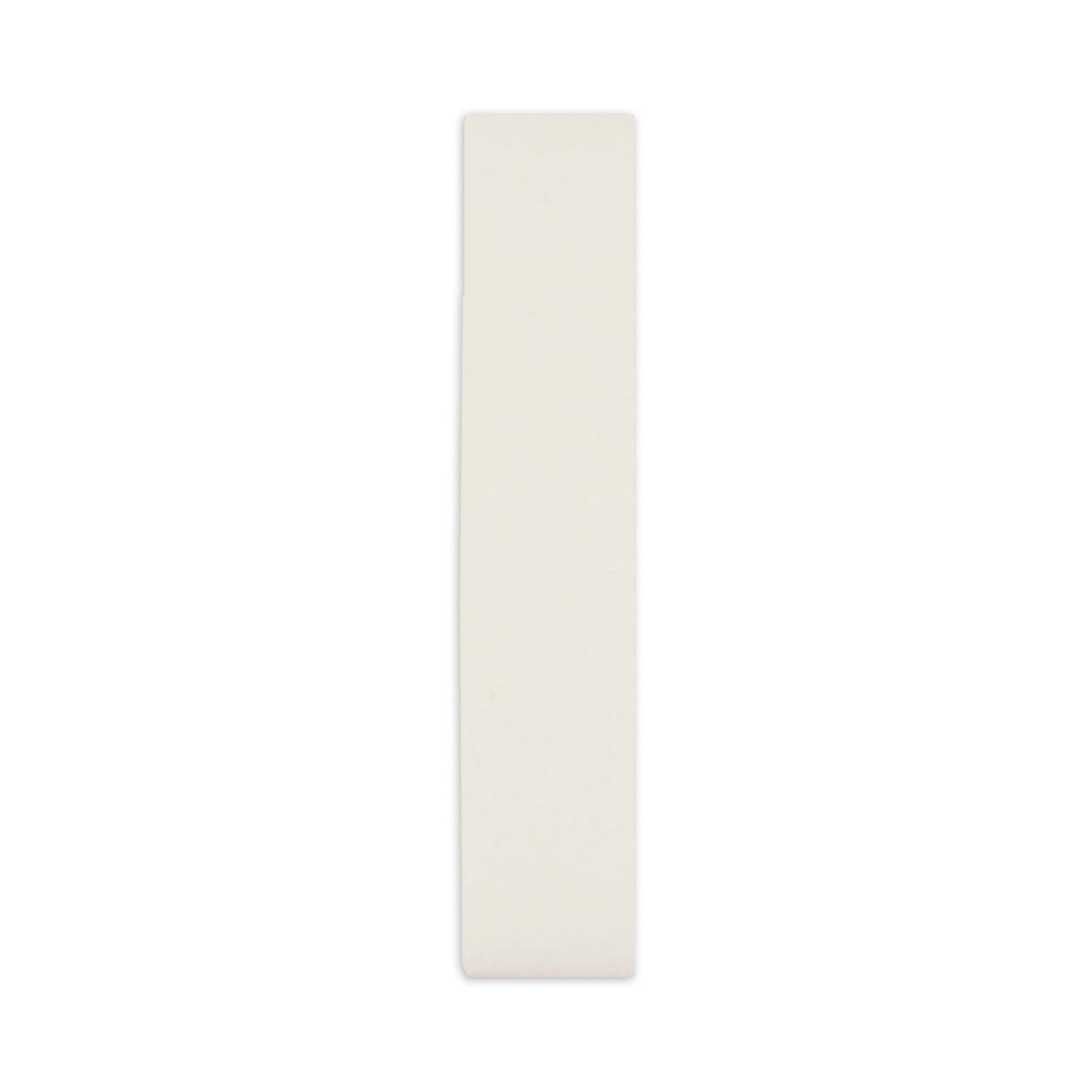 Off-white Matchstick Candela sample tile by Clay Imports, featuring a smooth, subtly textured surface.