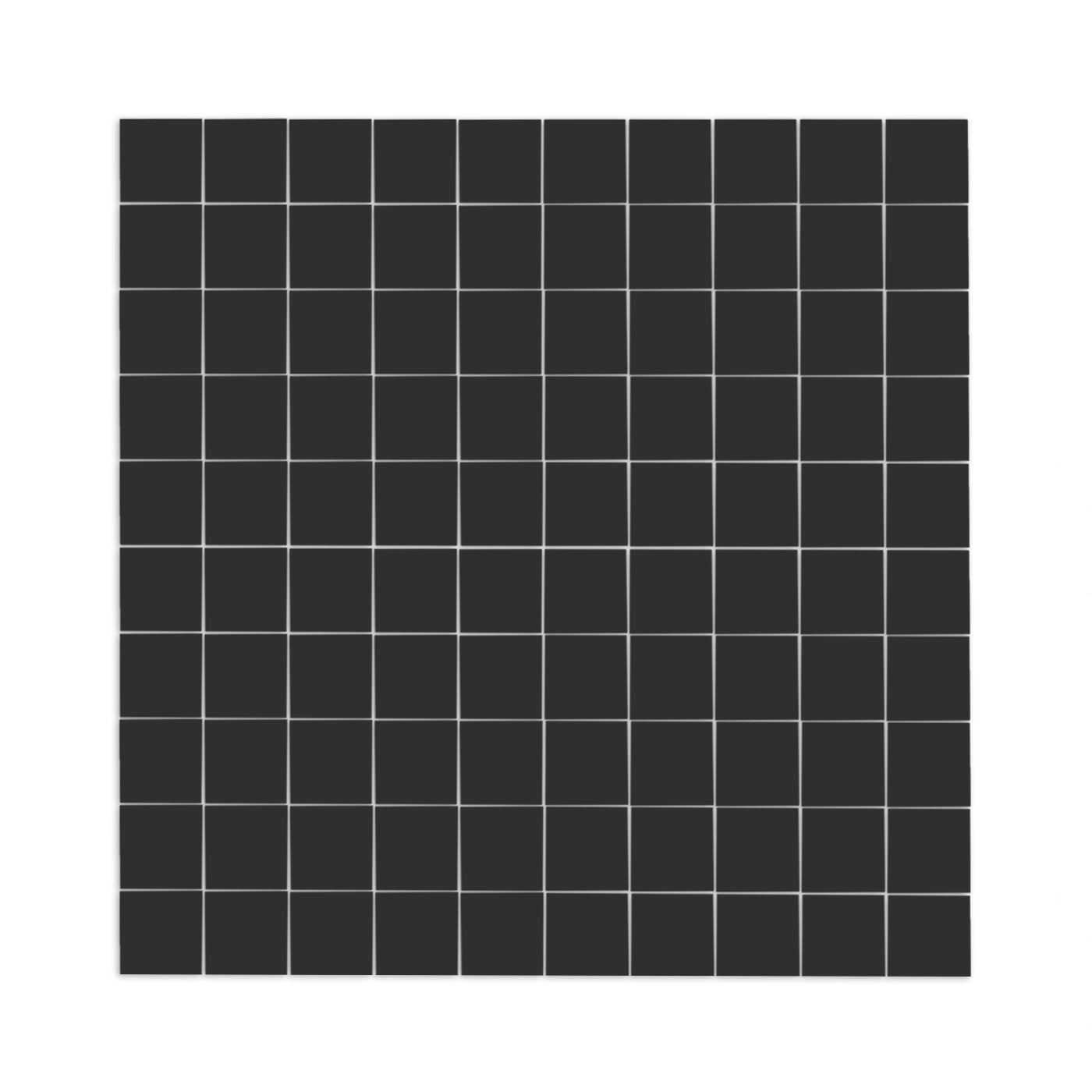 Black Suede Meshed 1x1