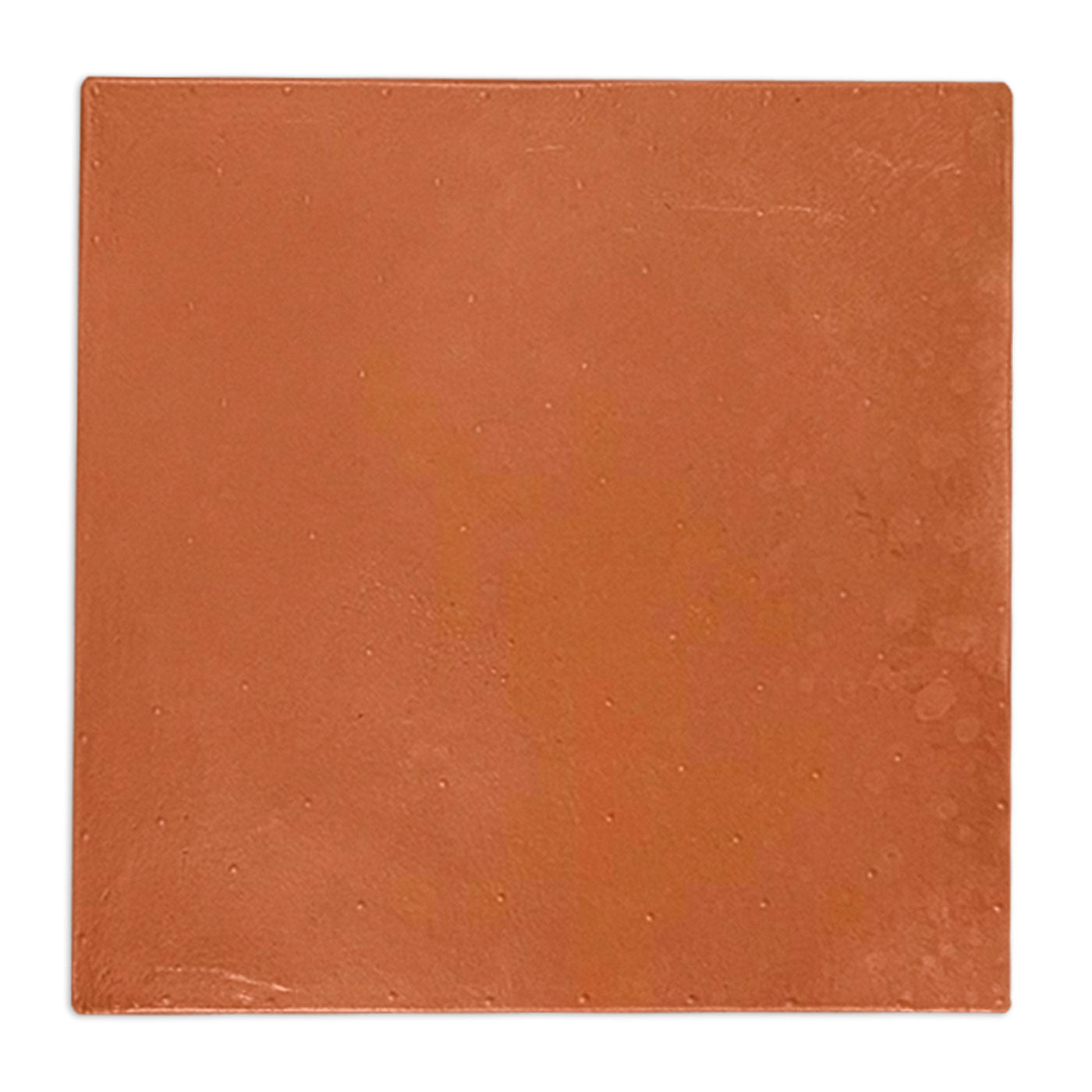 D'Hanis red terracotta sample tile by Clay Imports, square with a matte, textured surface.