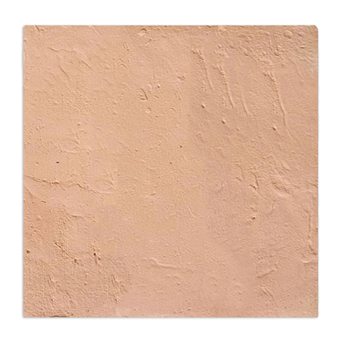 Antique Matte 12x12 sample tile by Clay Imports with a light reddish-brown, textured surface.