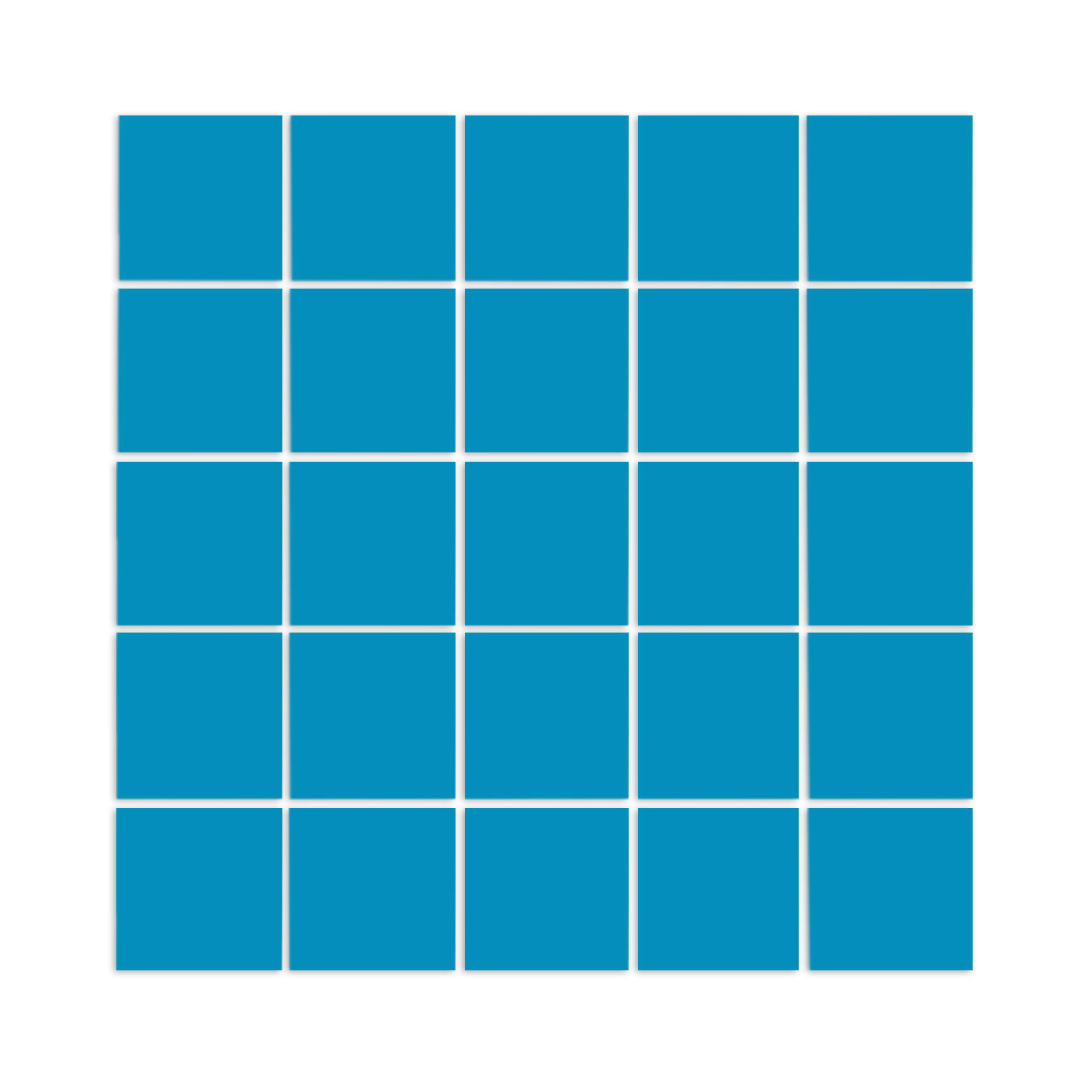 Turquoise Crackle Meshed 2x2