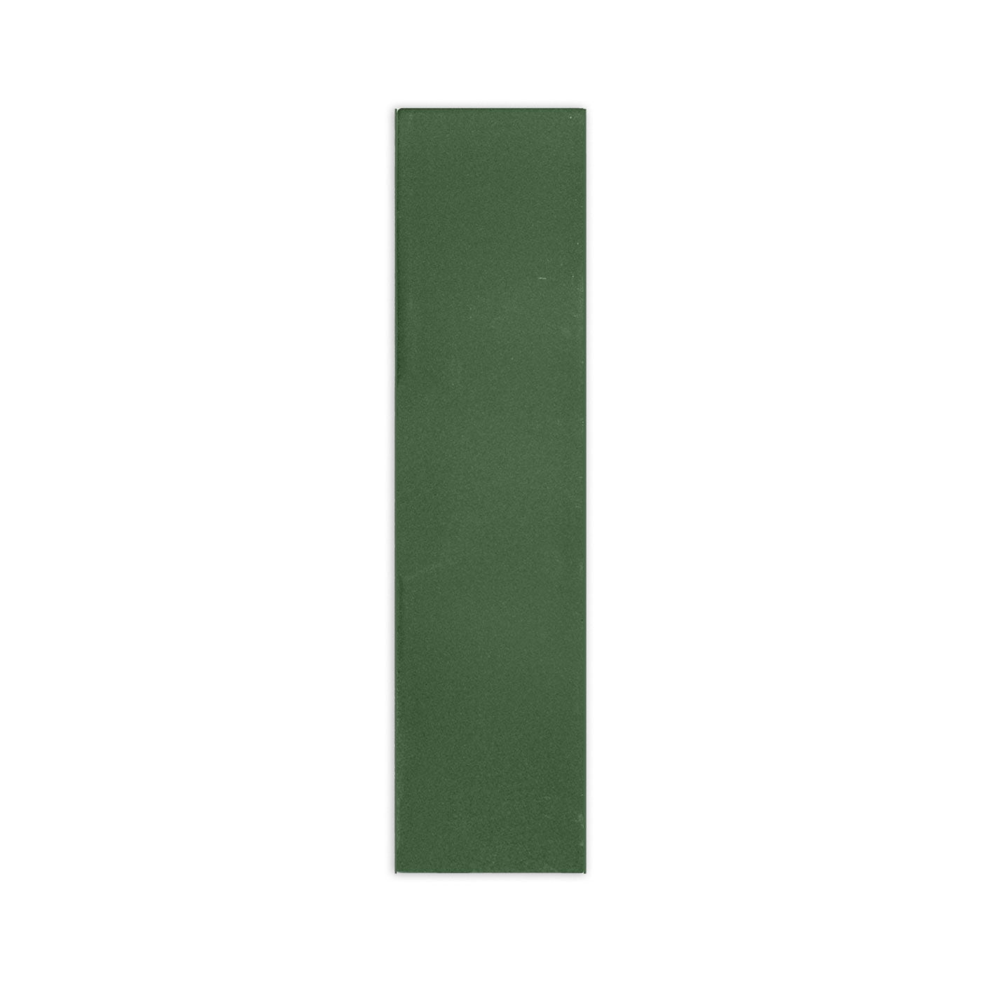 Dark green rectangular clay tile by Clay Imports, featuring a subtle textured matte finish.