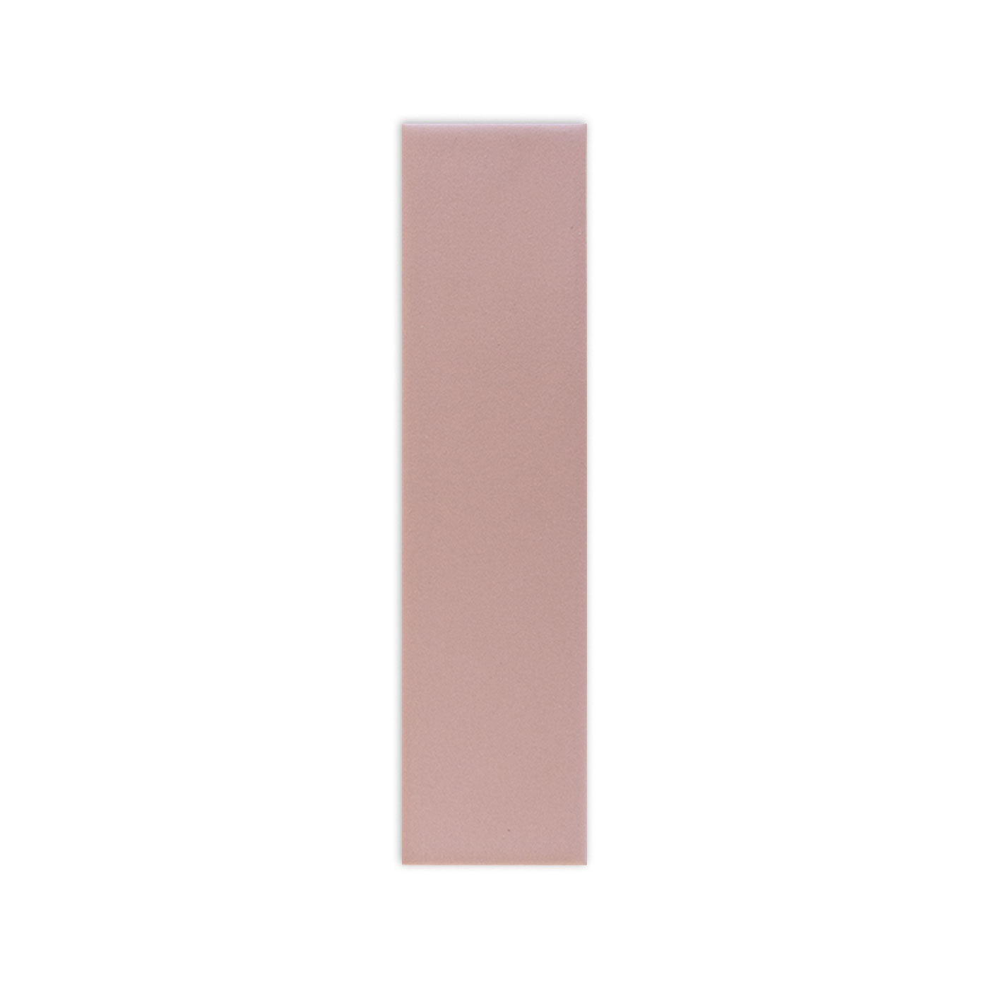Rosewater Matte 2x8 sample tile by Clay Imports, a single rectangular tile with a smooth matte finish.