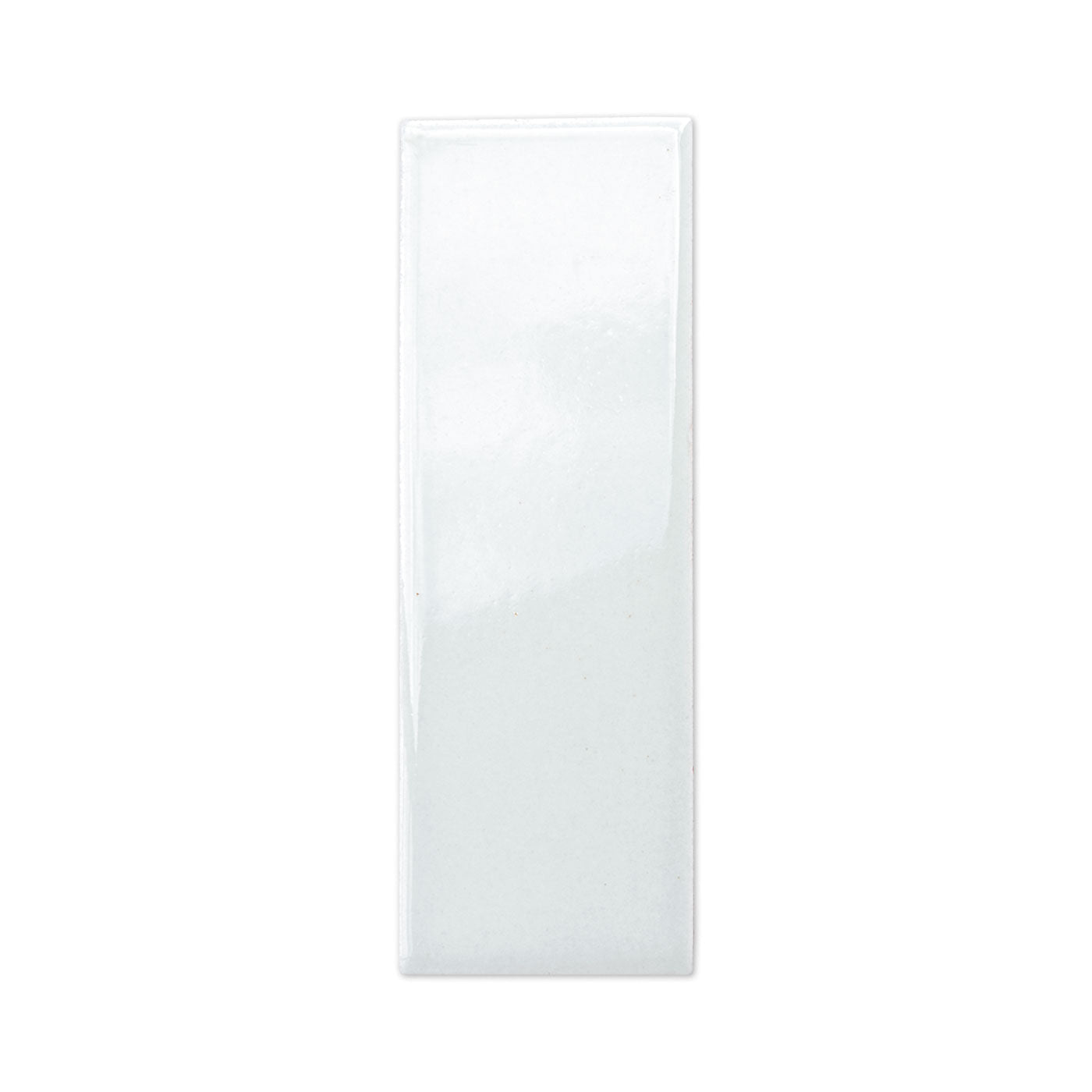 Spearmint 2.75x8 sample tile by Clay Imports, with a glossy finish and subtle texture.
