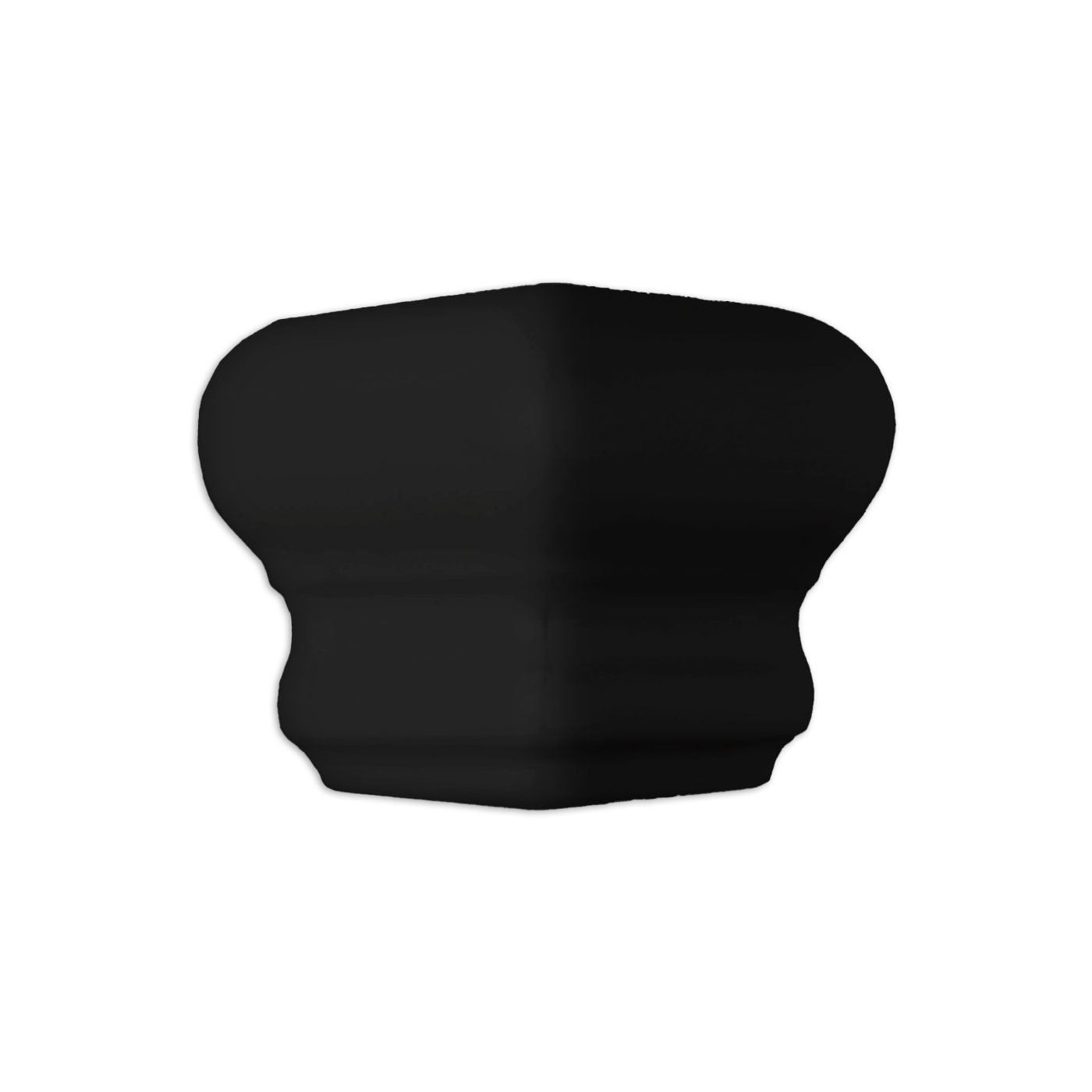 Chair Rail Corner Black 2