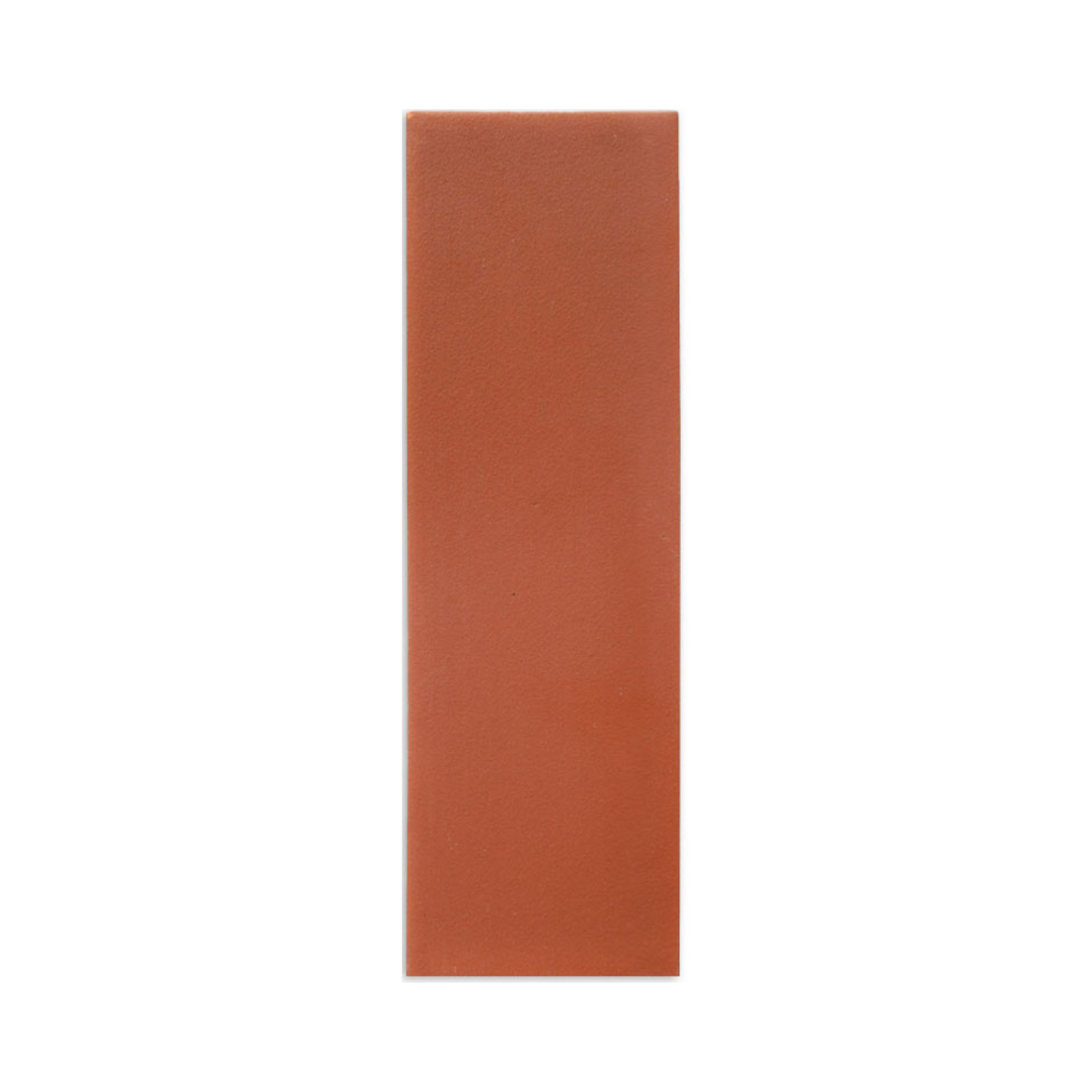 Rectangular reddish-brown sample tile by Clay Imports with a matte, slightly textured finish.