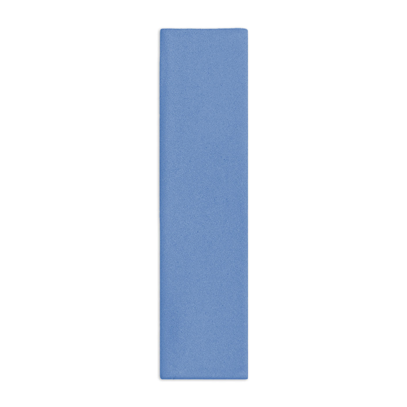 Denim blue rectangular clay tile by Clay Imports with a smooth, matte finish.