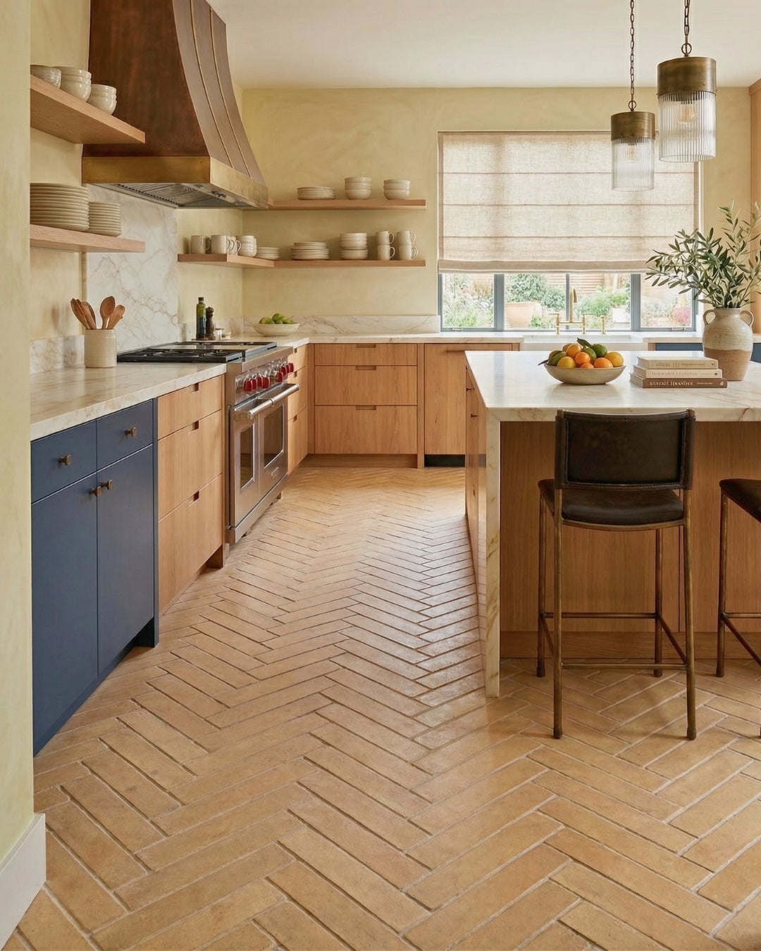 KITH Moccan Tile モロッカンタイル　フーディ Cotto Dune 3x12 Tile – Warm Tan Artisan Clay Tile | Clay Imports