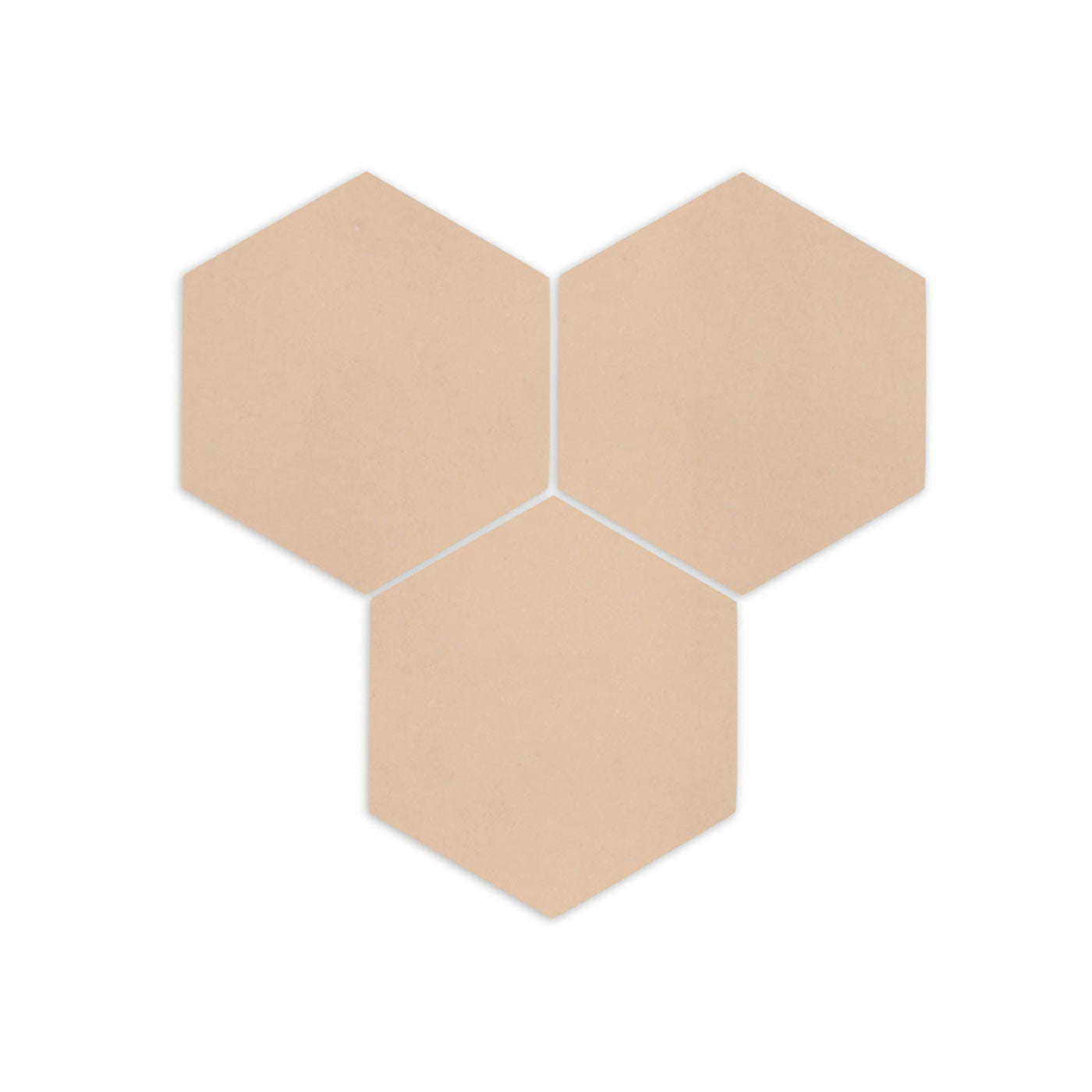 Hexagon Apricot 4