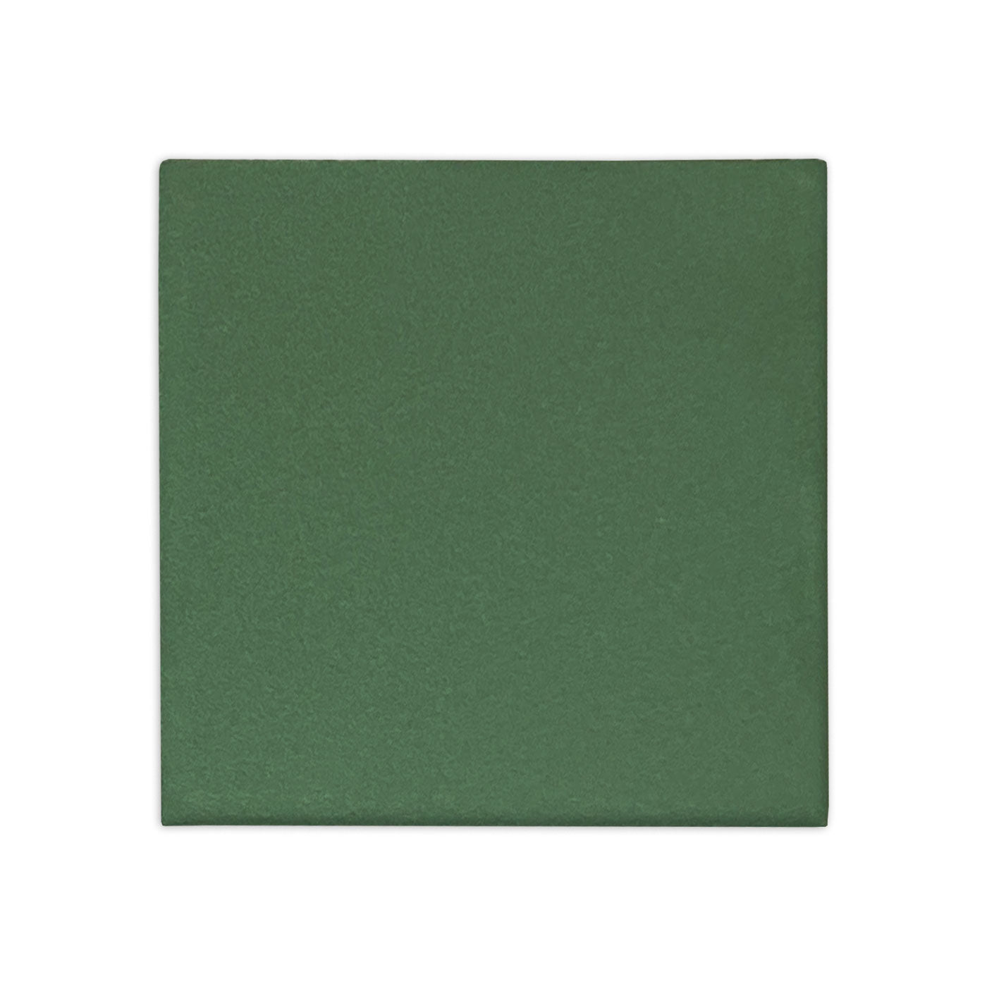 Green sample tile by Clay Imports with a subtle, textured surface.