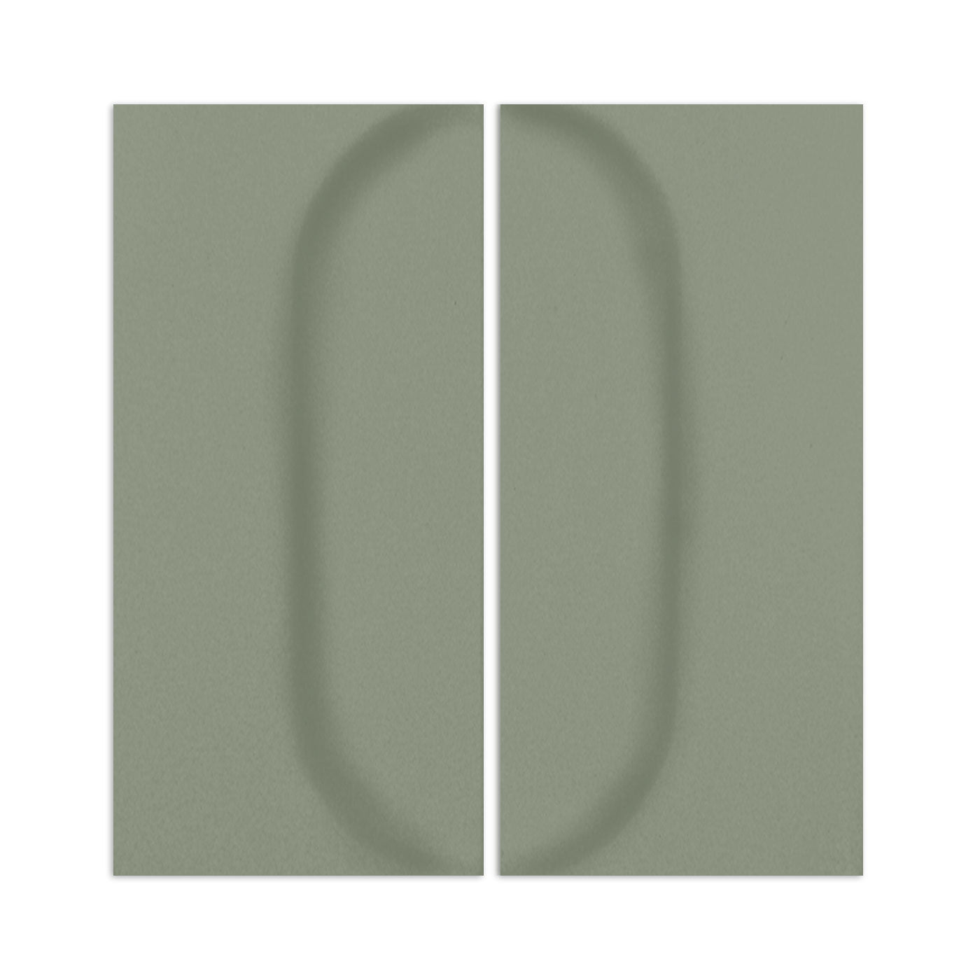 Oval Rucksack Green 4x8