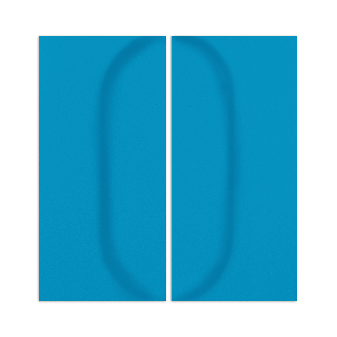 Oval Turquoise Crackle 4x8