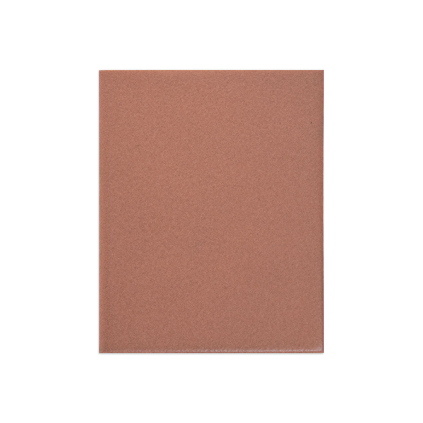 Reddish-brown matte lava rock sample by Clay Imports showing a fine granular texture.