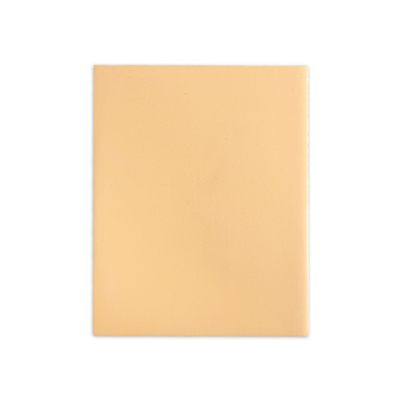 Sandbank Matte 4x5 Tile Sample by Clay Imports in warm sandy beige with a subtle matte finish.