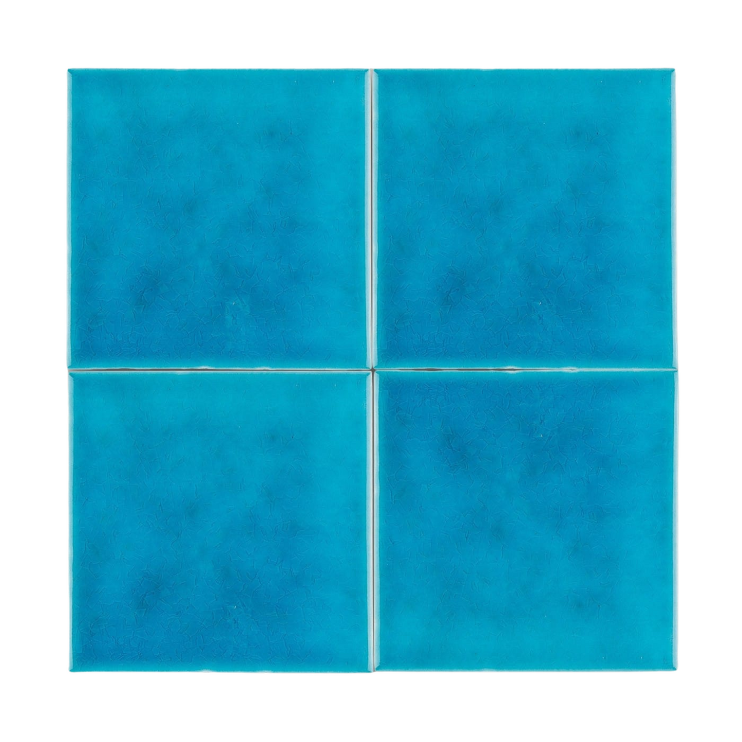 Turquoise Crackle 6x6
