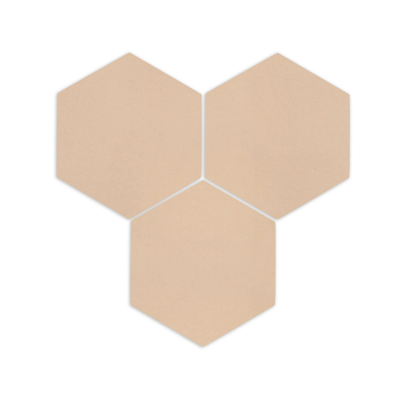 Hexagon Apricot 6