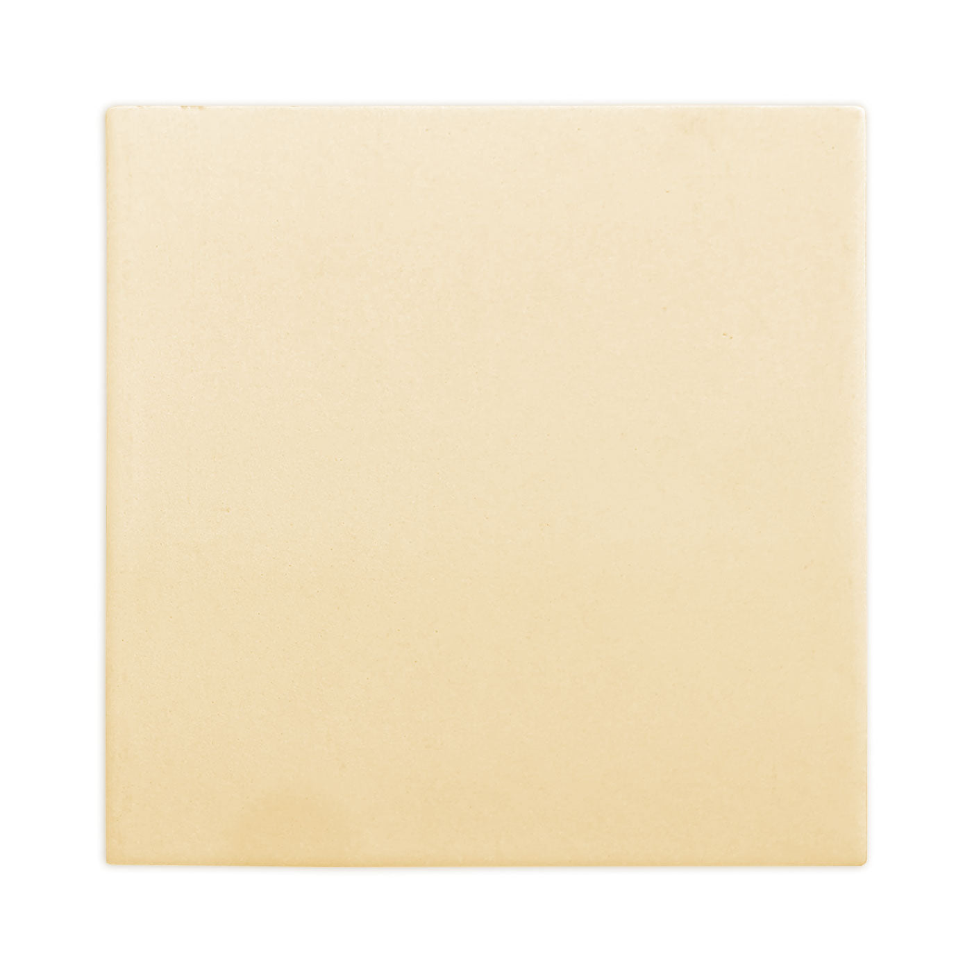 Tumbleweed colored clay tile by Clay Imports, a square tile with subtle texture and soft white background shadow.