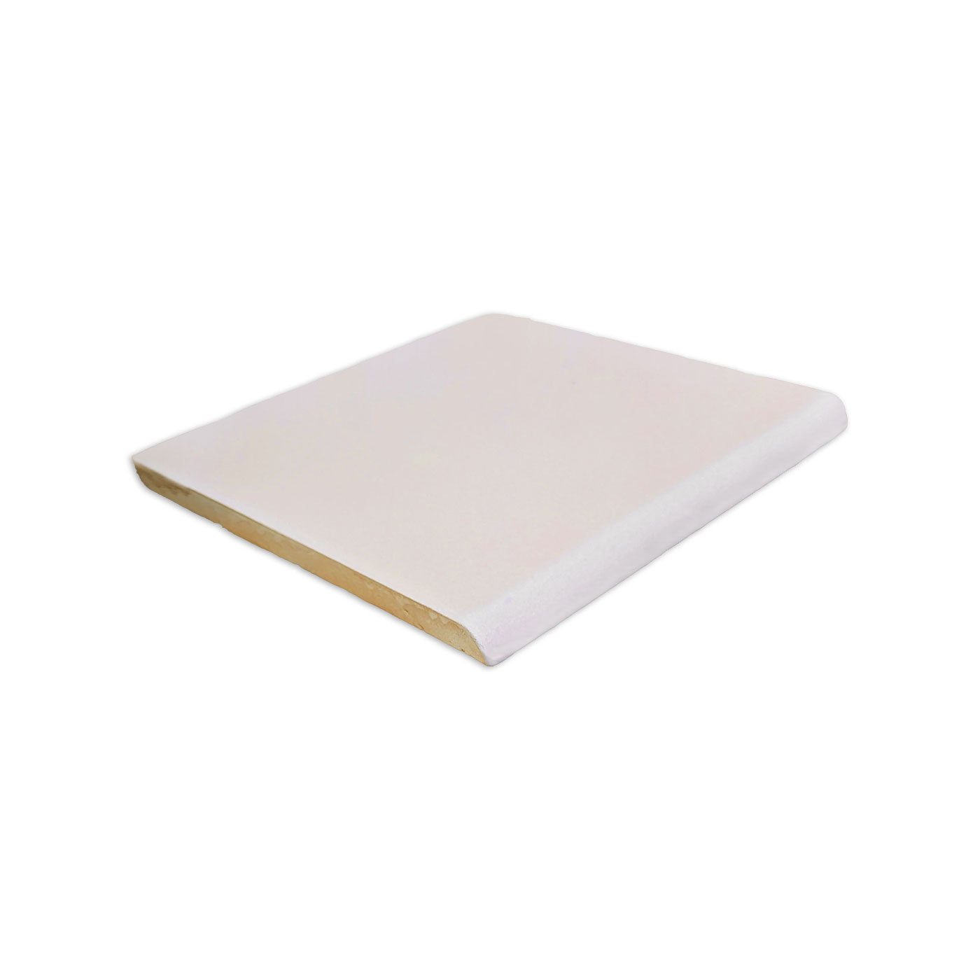 Single Bullnose Rosado Desperado Matte Tile 6x6