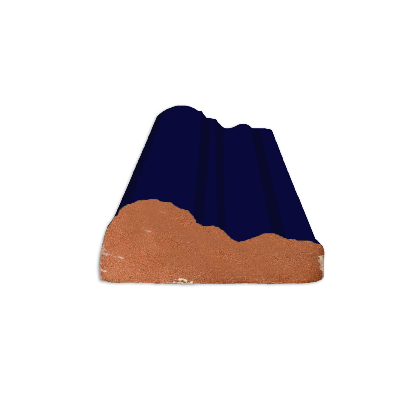 Chair Rail Dark Blue