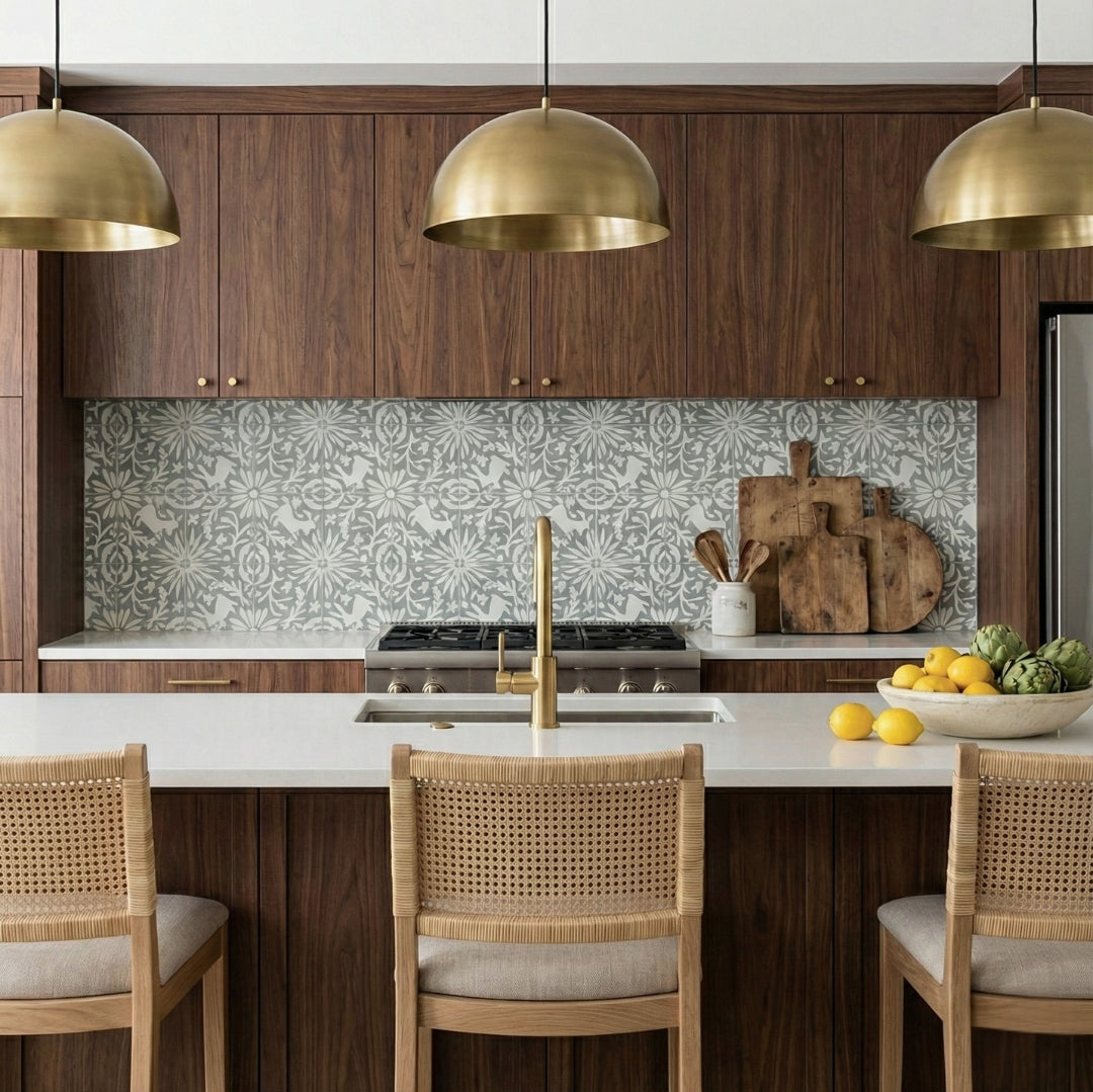 Jardín de Luna Deer Agave Tile 8