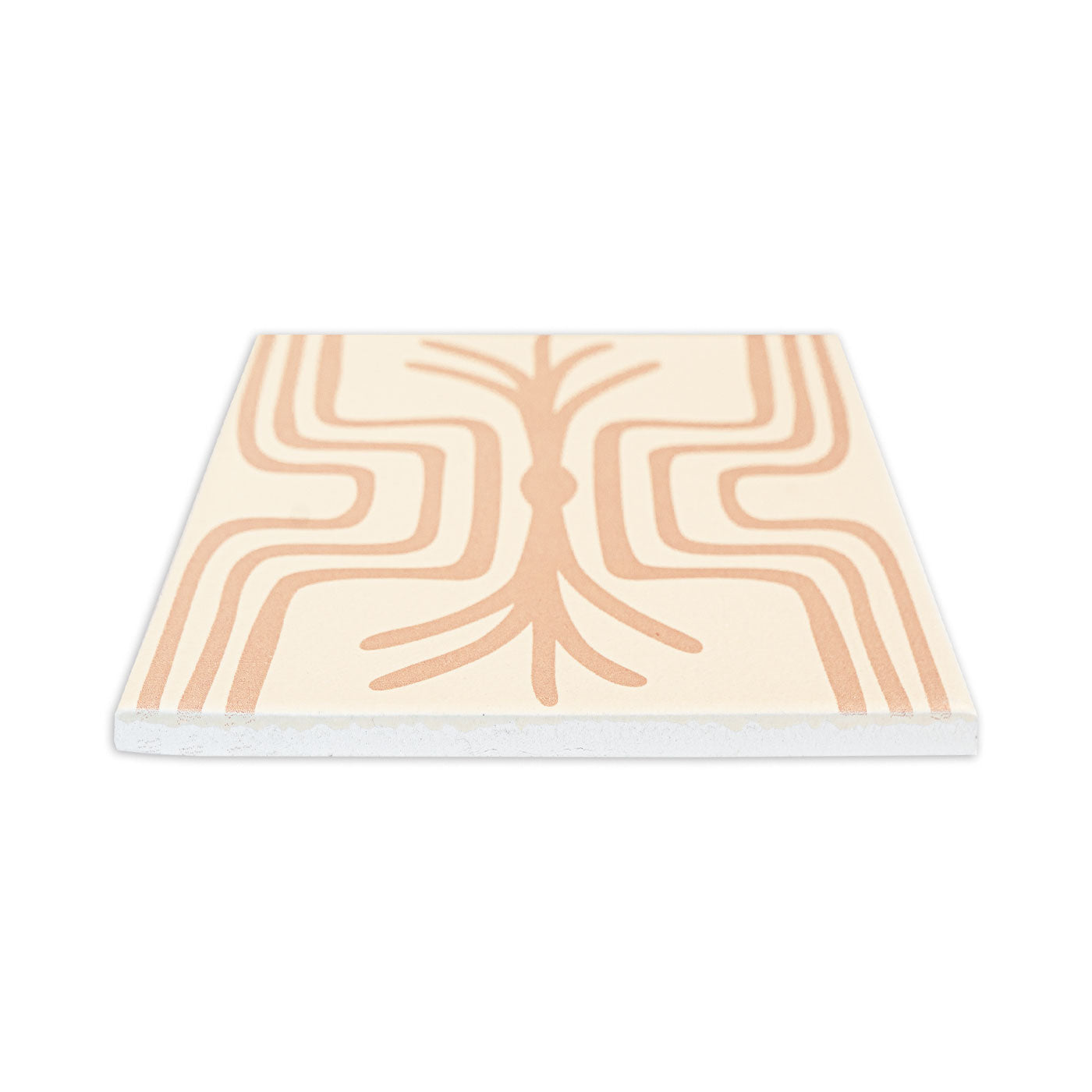 Fringe Champagne Crepe 8x8