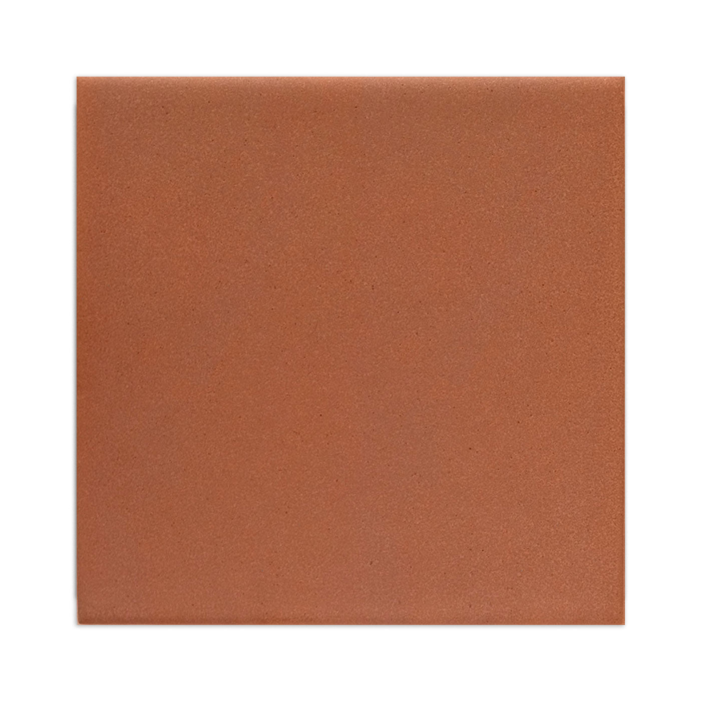 Mamey reddish-brown square clay tile by Clay Imports with a matte, subtly textured surface.