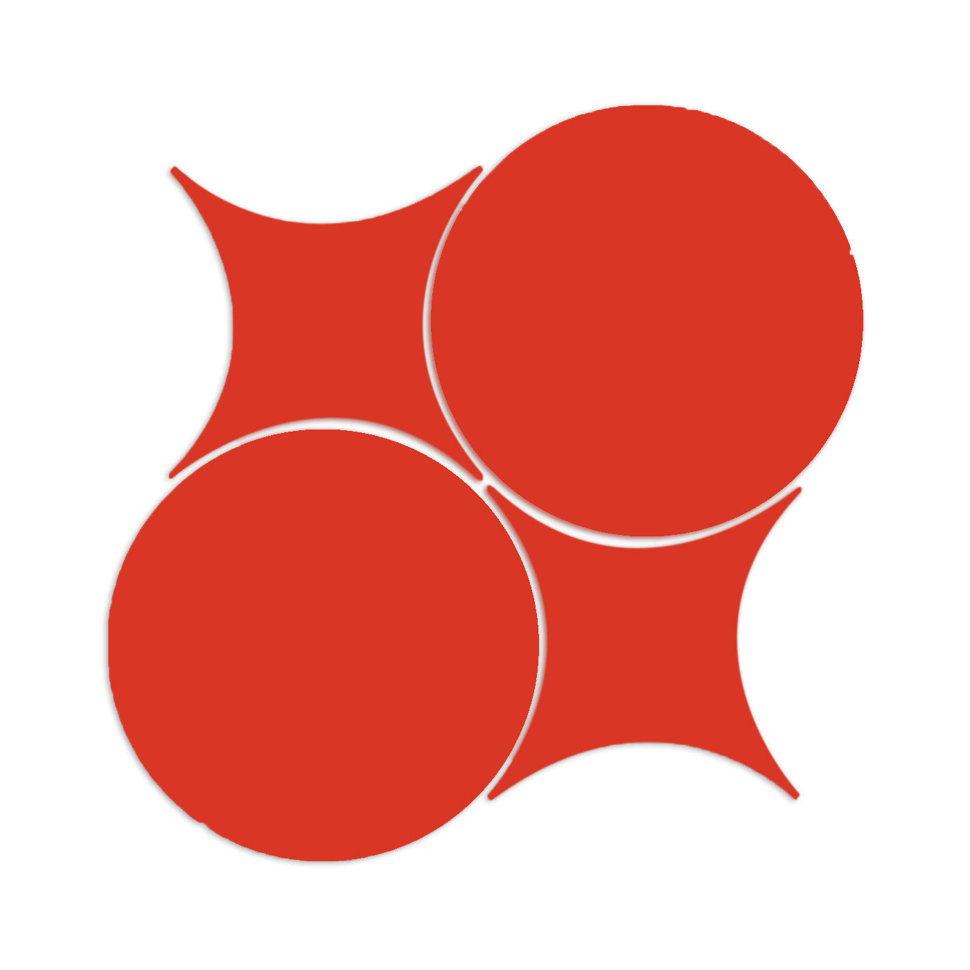 Rombo & Circle Poppy 8