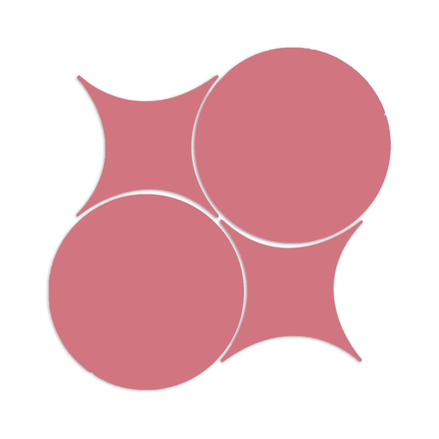 Rombo & Circle Hibiscus 8