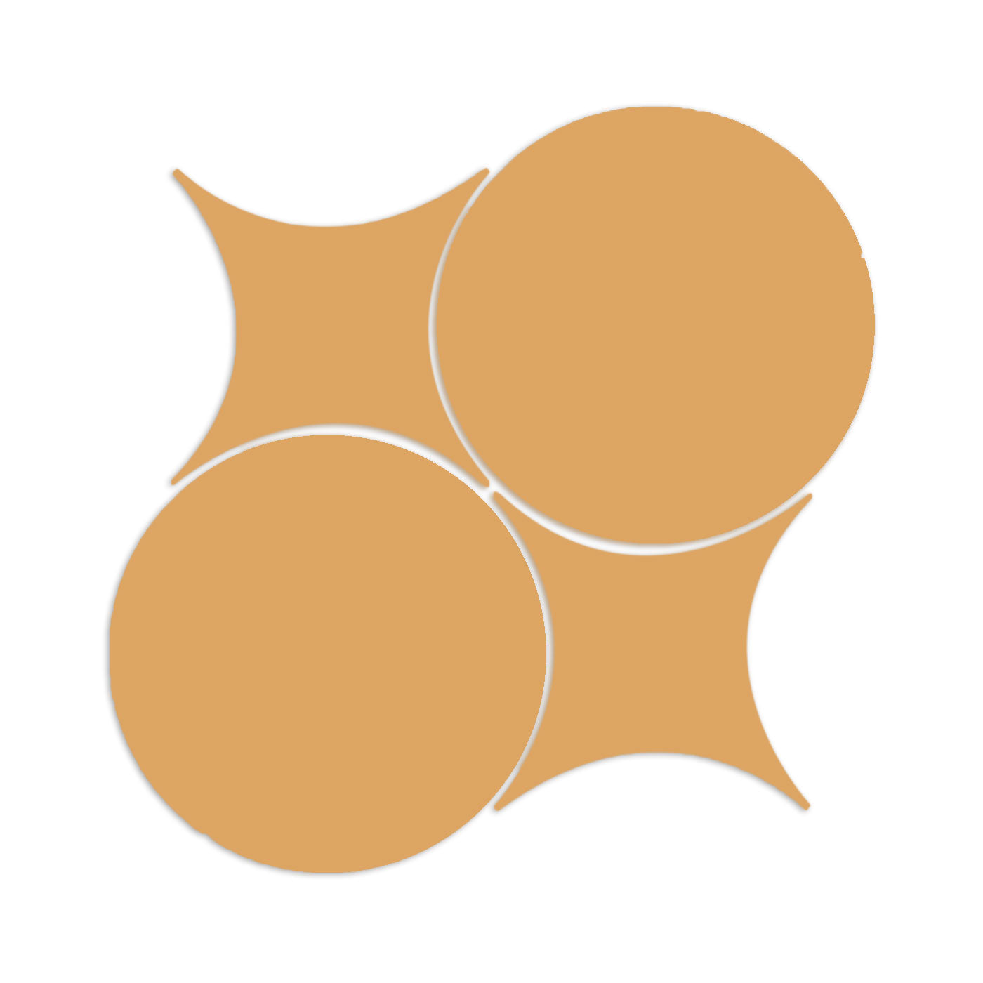 Rombo & Circle Combo Plateau 8