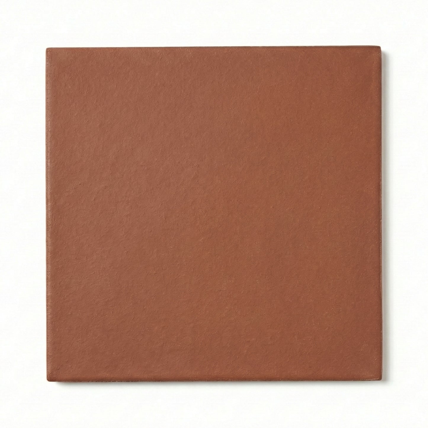 Square clay tile in Austin Dusk color, 8x8 inches by Clay Imports, with a rustic, matte texture and gently rounded edges.