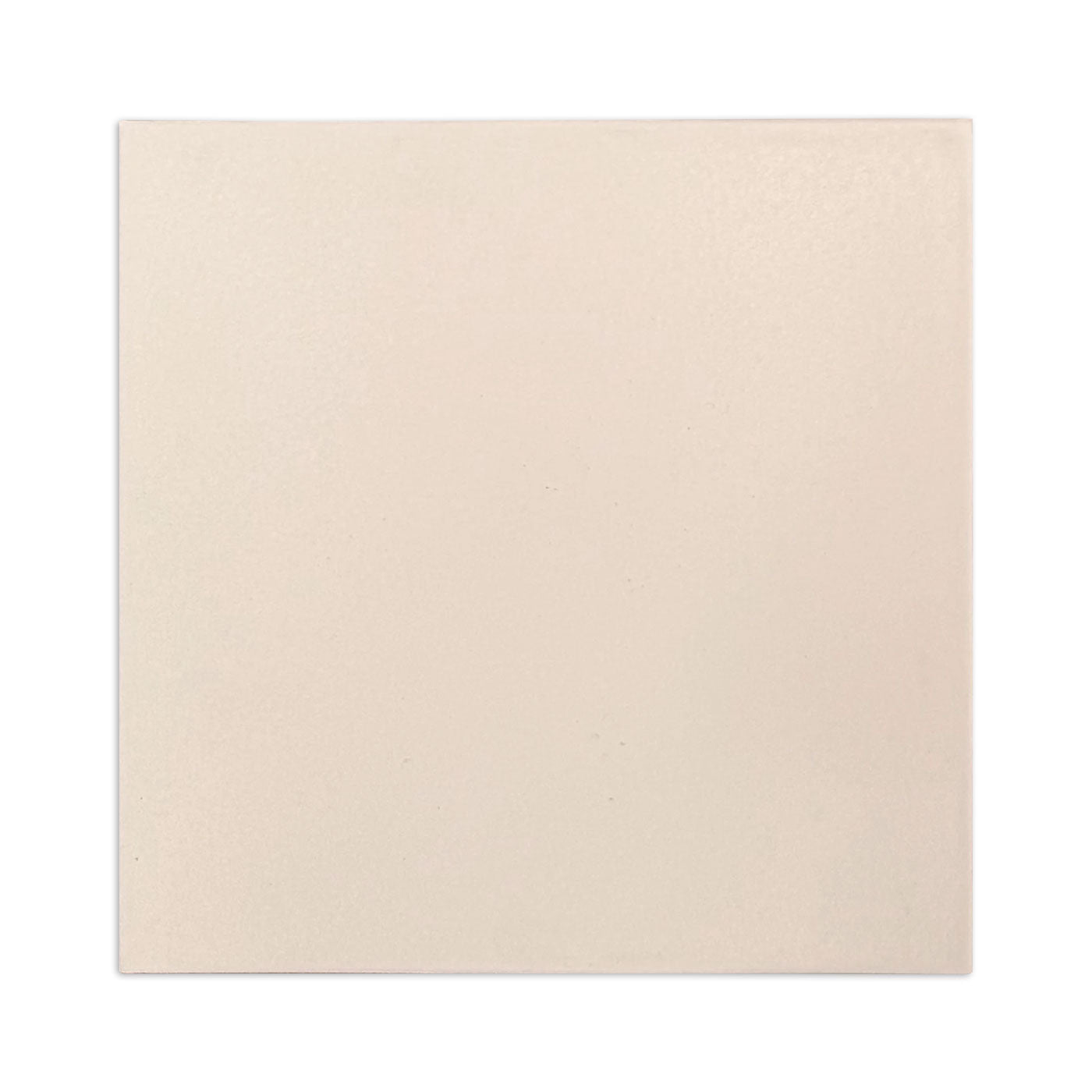 A light beige square clay tile by Clay Imports with a subtle, fine-grained texture.