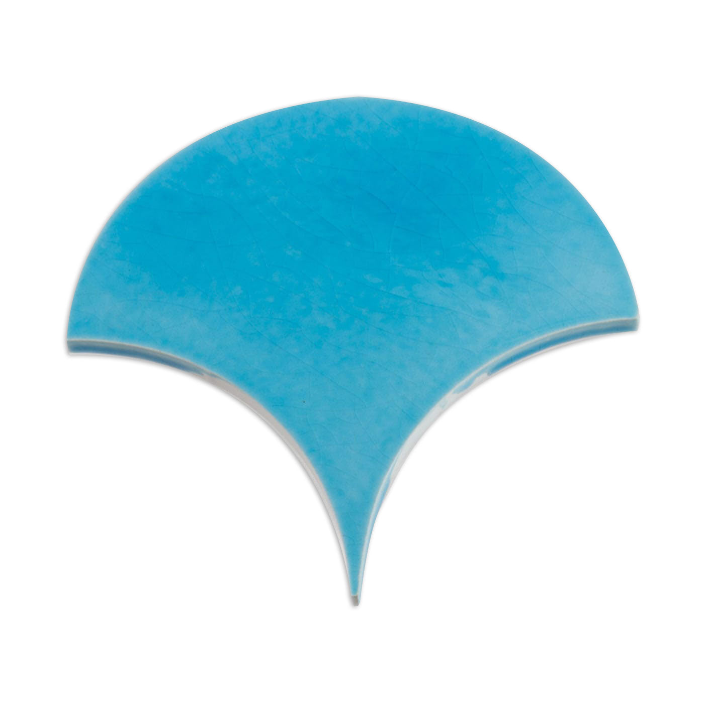 Abanico Point Aqua Crackle 6