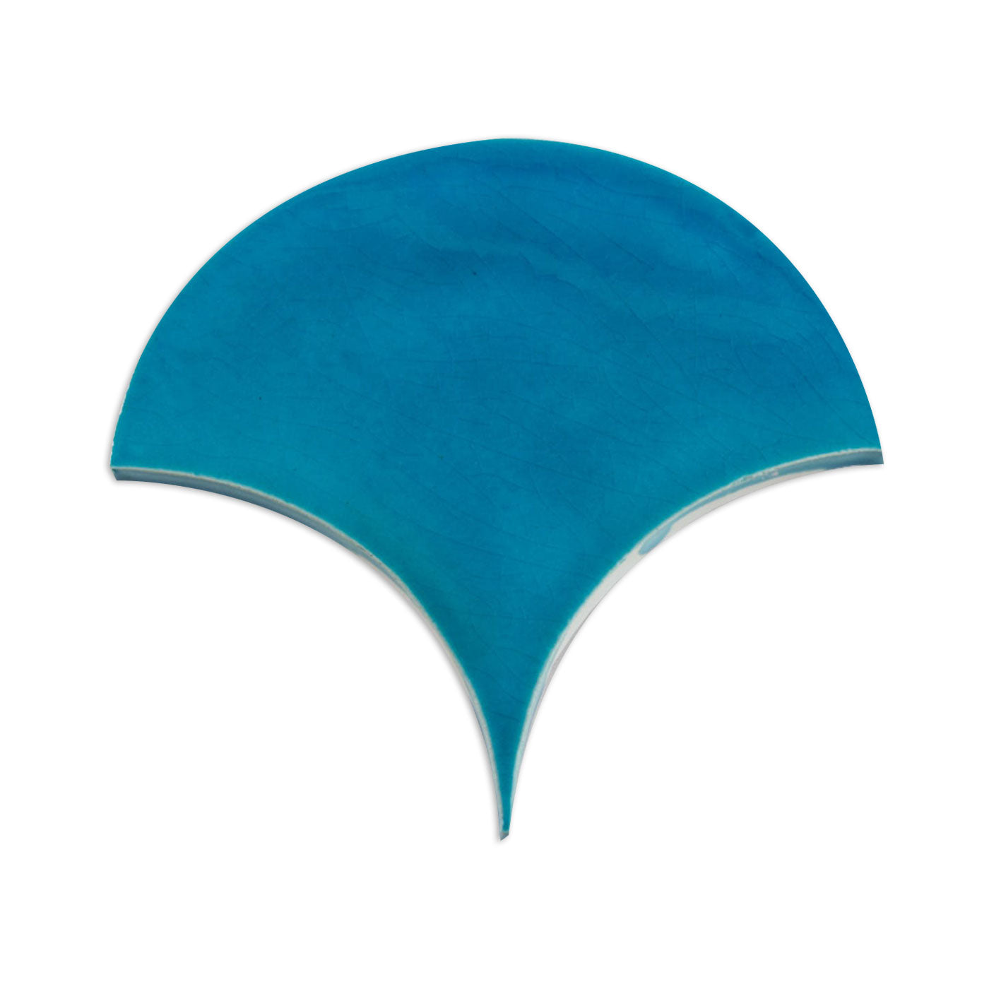 Abanico Point Turquoise Crackle 6