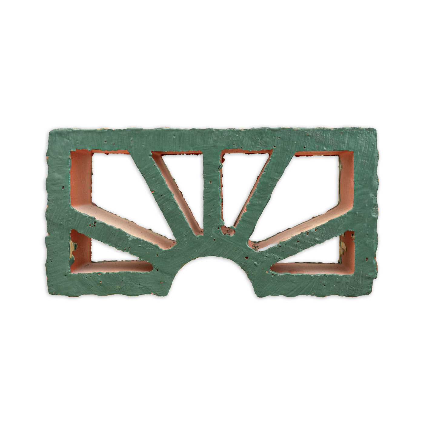 Glazed Breeze Block Petalo Evergreen