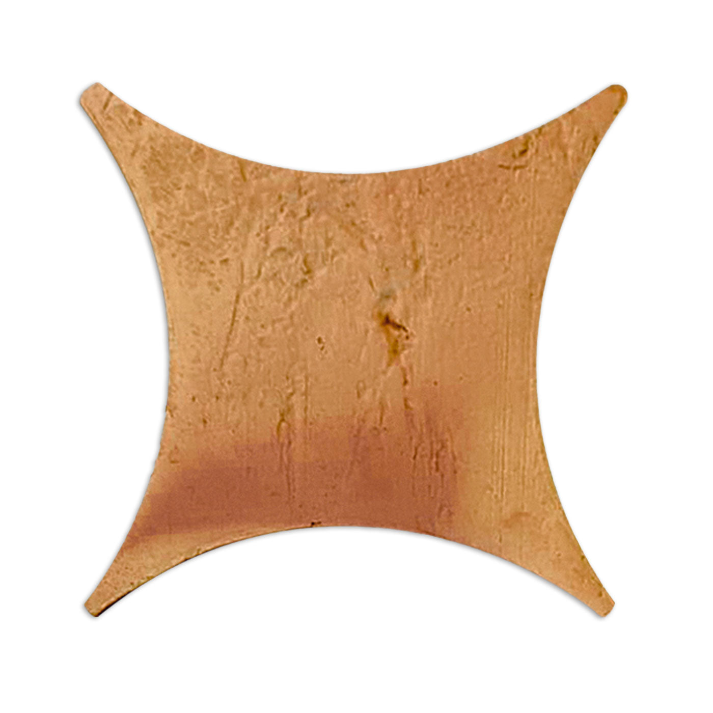 Earthy brown terracotta star point tile by Clay Imports with an antique satin finish.