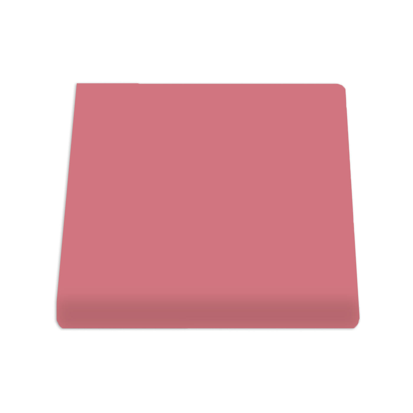 Single Bullnose Hibiscus Gloss Tile 6x6