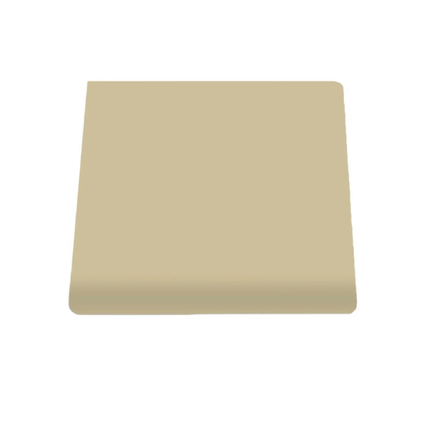 Single Bullnose Fence Post Matte Tile 4.25x4.25