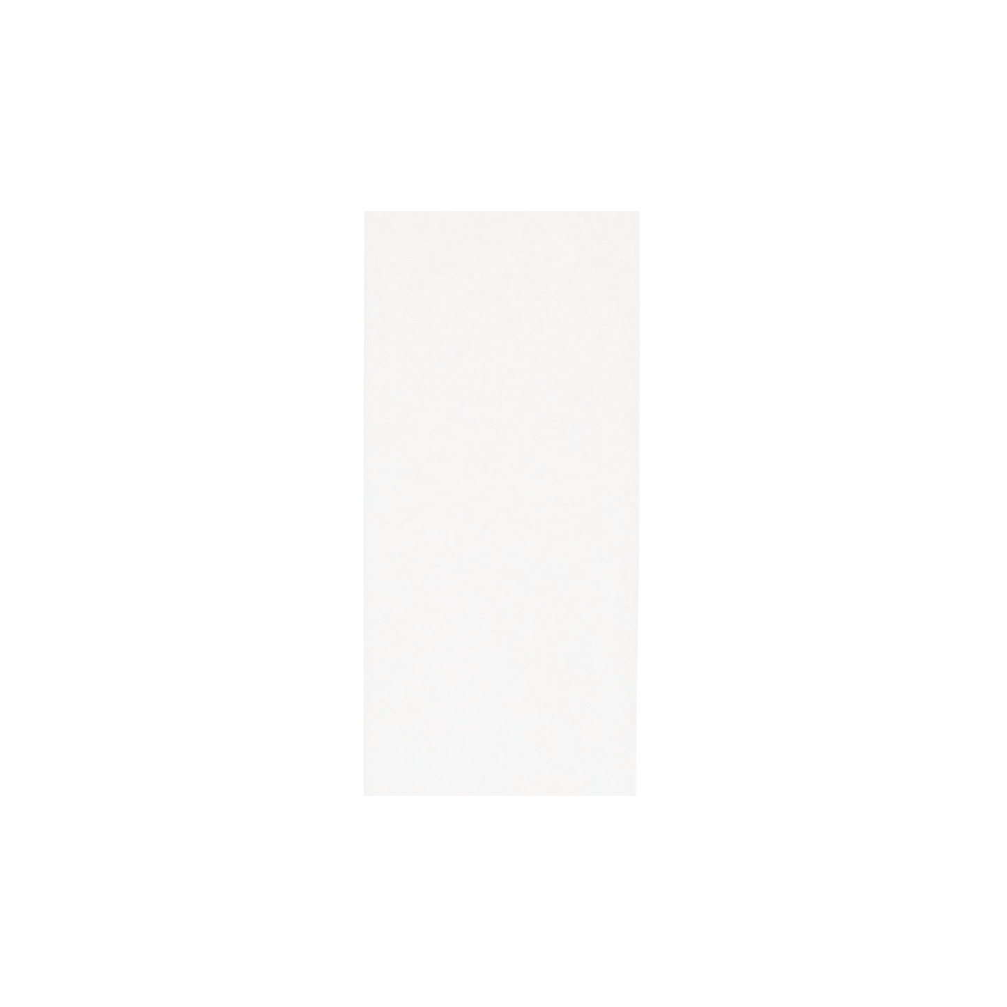 White rectangular chalk sample by Clay Imports with a matte, slightly textured surface.