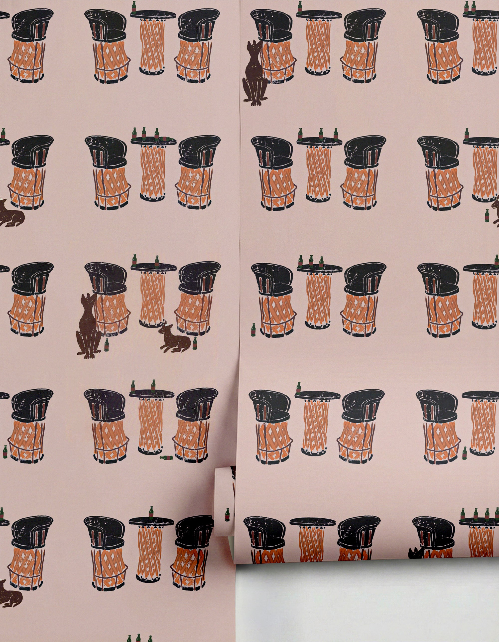 Perros de Cantina Wallpaper