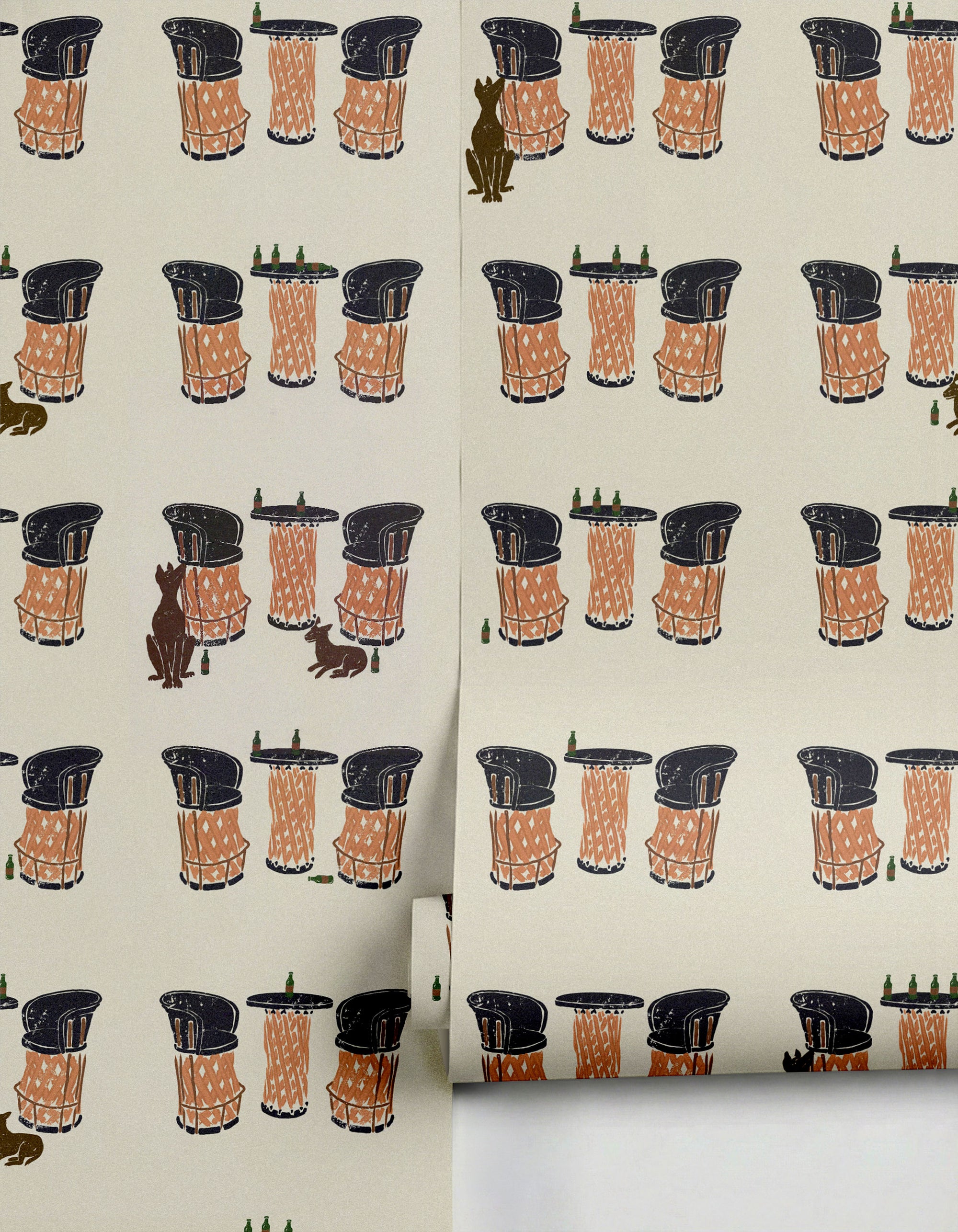 Perros de Cantina Wallpaper