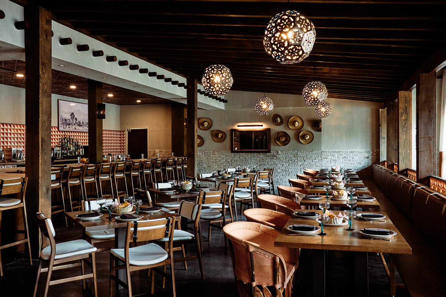 Design by B.Berry Interiors | Rancho Lewis Barbecue | Photo by Peter Fran kEdwards