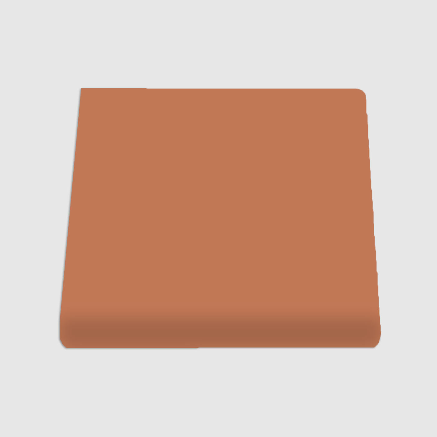 Single Bullnose Dolores Dust Matte Tile 6x6