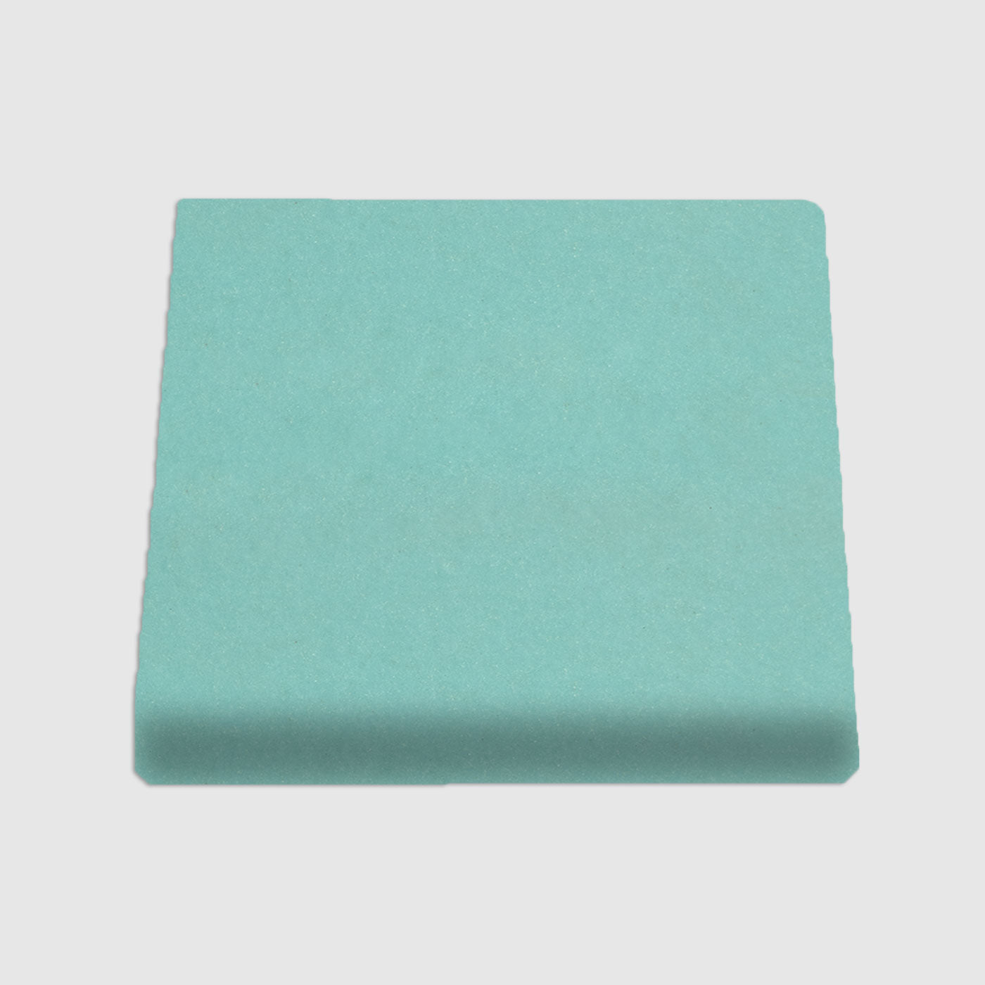 Single Bullnose Baja Blue Matte Tile 6x6