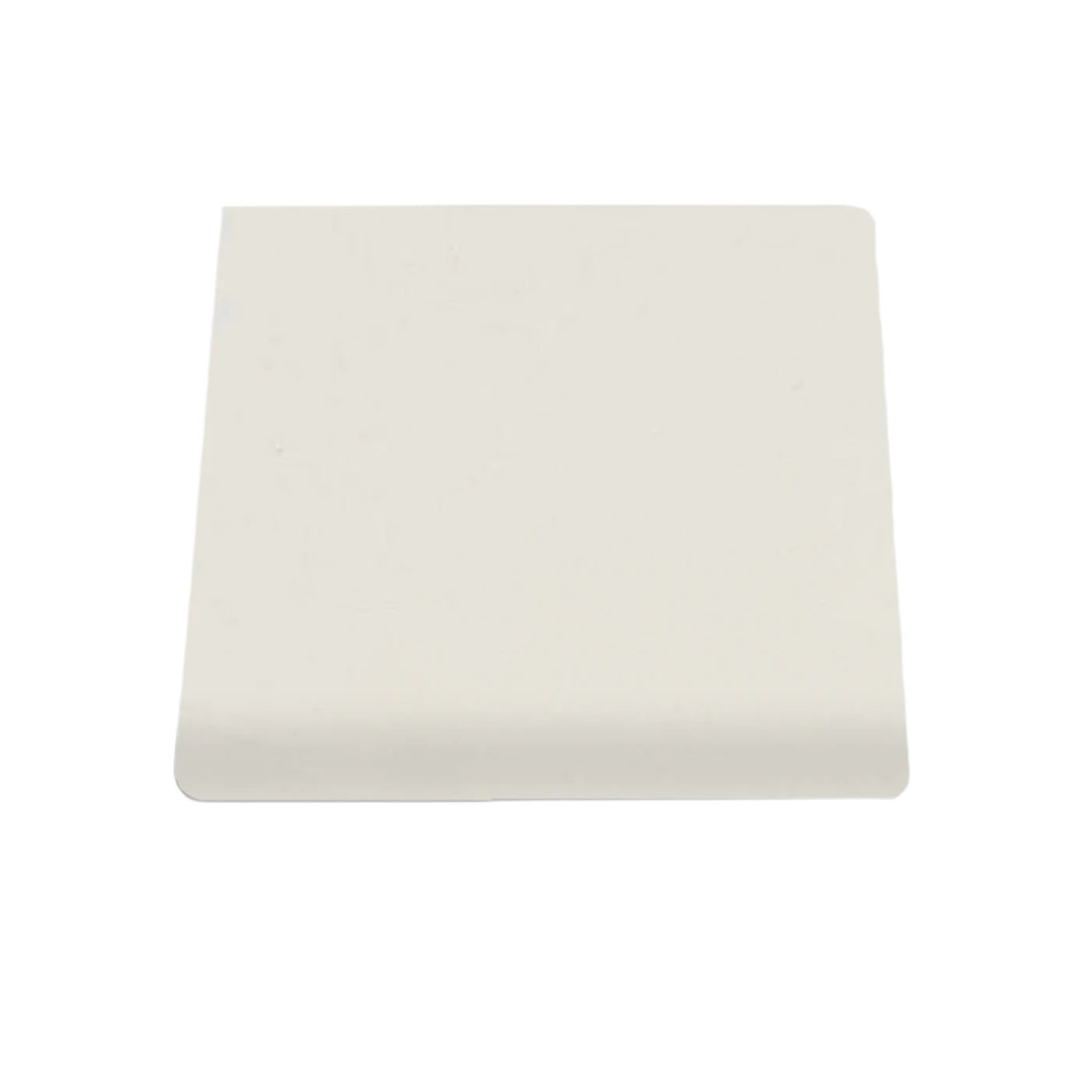 Single Bullnose Blanco Mexicano Gloss Tile 4.25x4.25