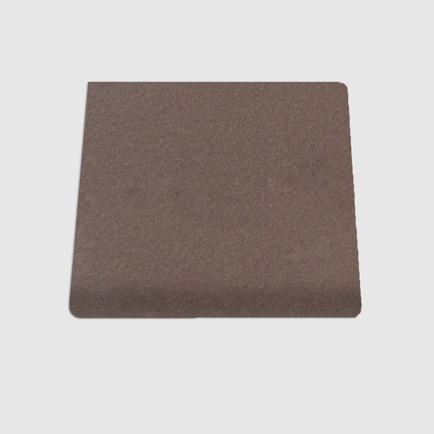 Single Bullnose Boot Brown Matte Tile 4.25x4.25