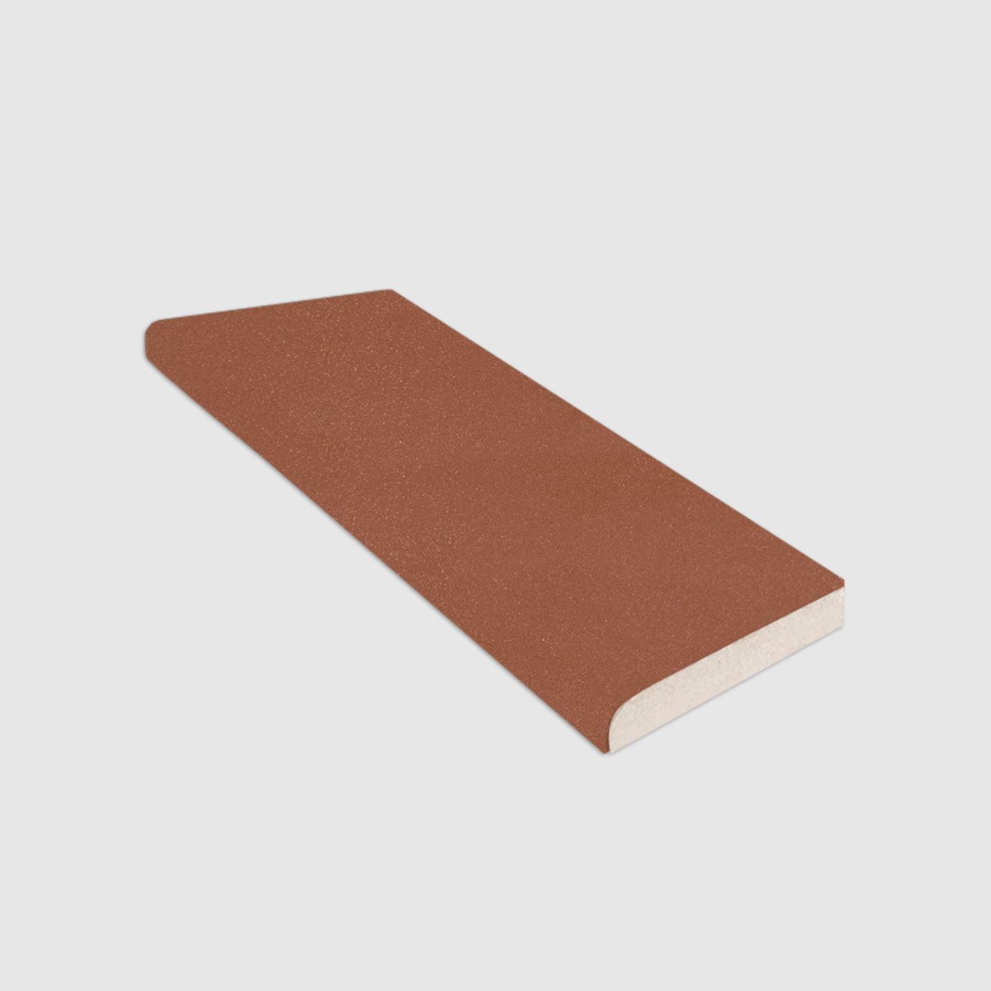 Single Bullnose Campfire Matte Tile 2x8