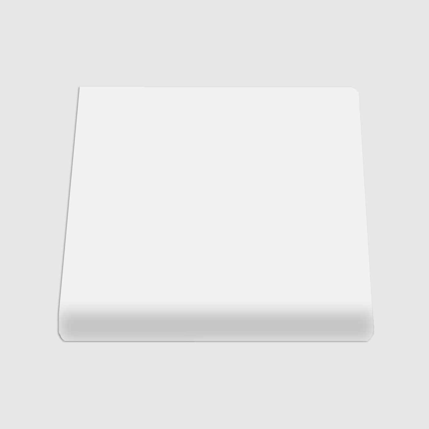 Single Bullnose Perla Gloss 6x6